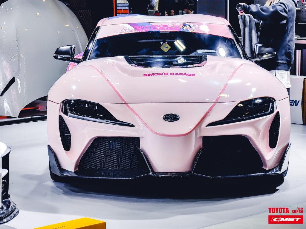 CMST - TOYOTA GR SUPRA A90 A91 FT1 CONVERSION CARBON FIBRE HOOD BONNET - Aero Carbon UK