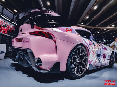 CMST - TOYOTA GR SUPRA A90 A91 FT1 CONVERSION CARBON FIBRE REAR BUMPER AND DIFFUSER - Aero Carbon UK