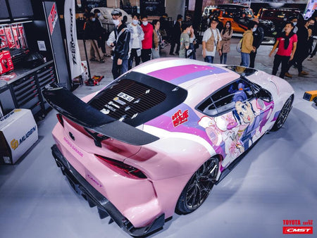 CMST - TOYOTA GR SUPRA A90 A91 FT1 CONVERSION CARBON FIBRE REAR FENDERS - Aero Carbon UK