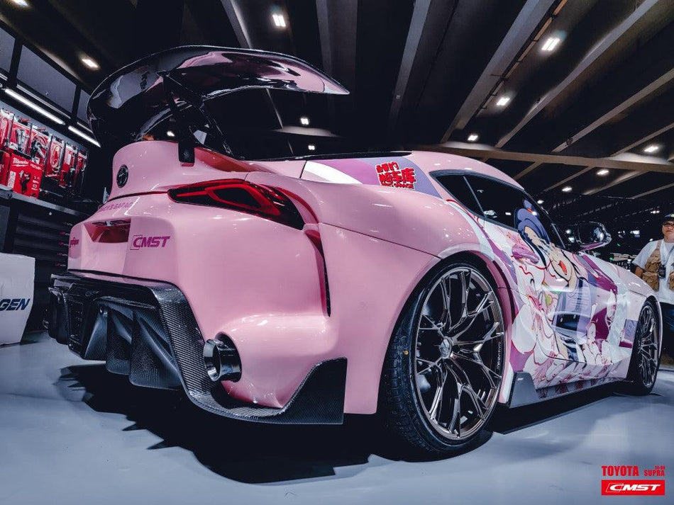 CMST - TOYOTA GR SUPRA A90 A91 FT1 CONVERSION CARBON FIBRE REAR FENDERS - Aero Carbon UK