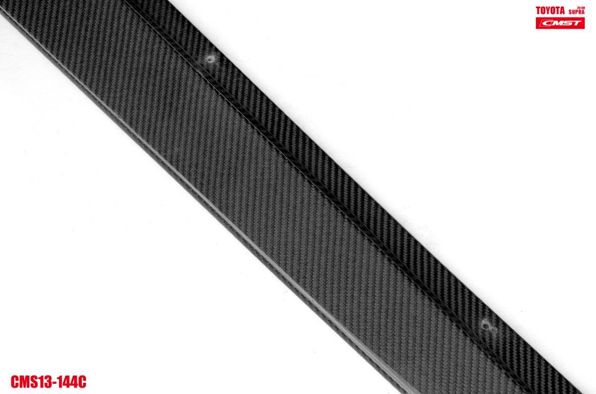 CMST - TOYOTA GR SUPRA A90 A91 FT1 CONVERSION CARBON FIBRE SIDE SKIRTS AND LOWER LIP - Aero Carbon UK