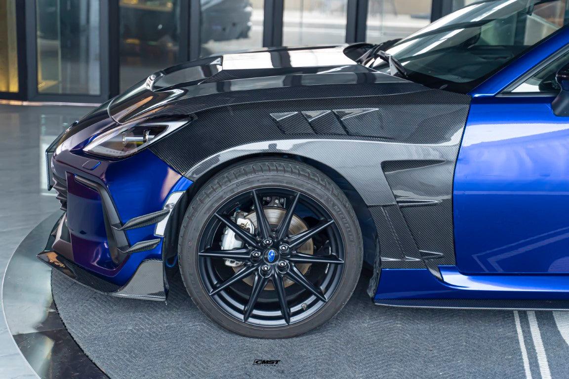CMST - TOYOTA GR86 ZN8 / SUBARU BRZ ZD8 2022+ CARBON FIBRE FRONT FENDERS - Aero Carbon UK