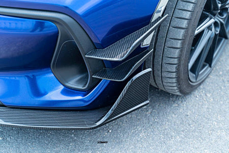 CMST - TOYOTA GR86 ZN8 / SUBARU BRZ ZD8 2022+ CARBON FIBRE V1 FRONT CANARDS - Aero Carbon UK