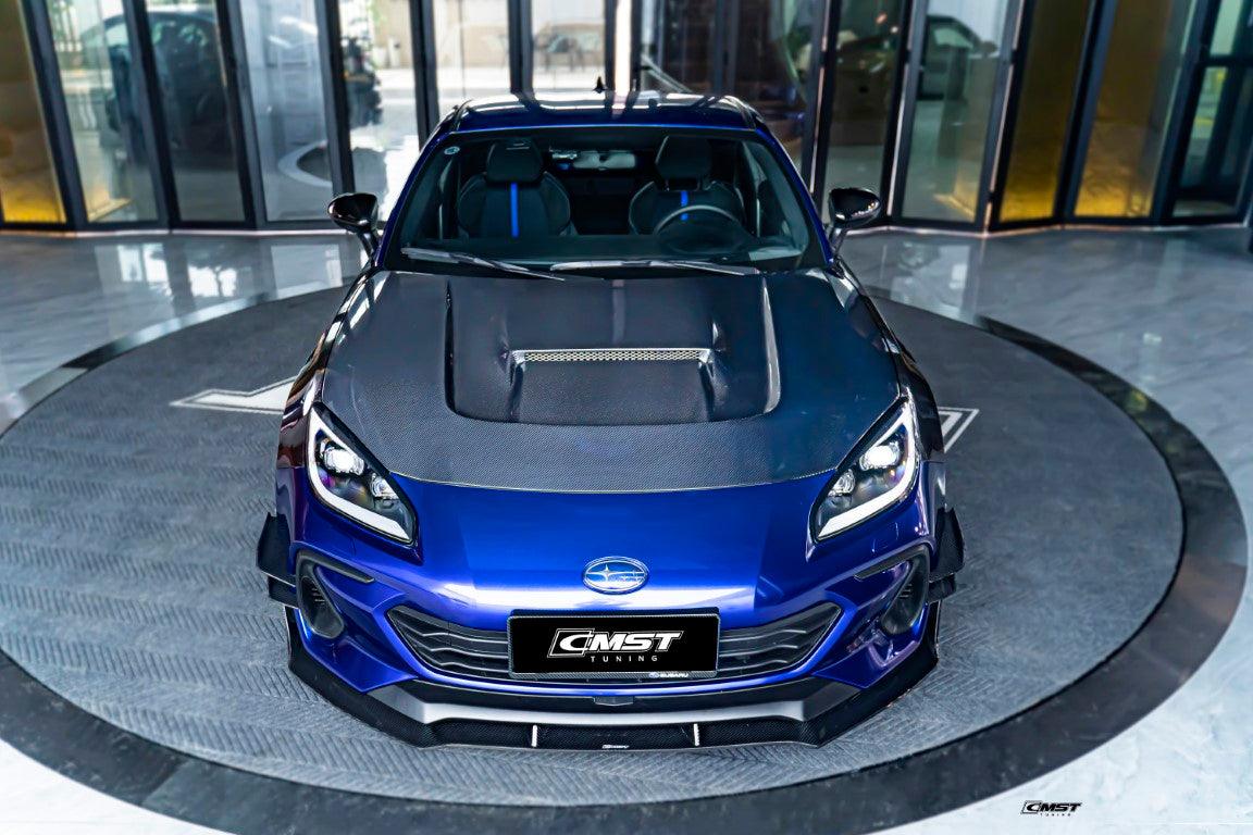 CMST - TOYOTA GR86 ZN8 / SUBARU BRZ ZD8 2022+ CARBON FIBRE V1 FRONT CANARDS - Aero Carbon UK