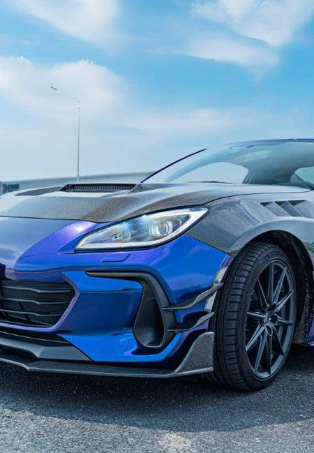 CMST - TOYOTA GR86 ZN8 / SUBARU BRZ ZD8 2022+ CARBON FIBRE V1 FRONT CANARDS - Aero Carbon UK