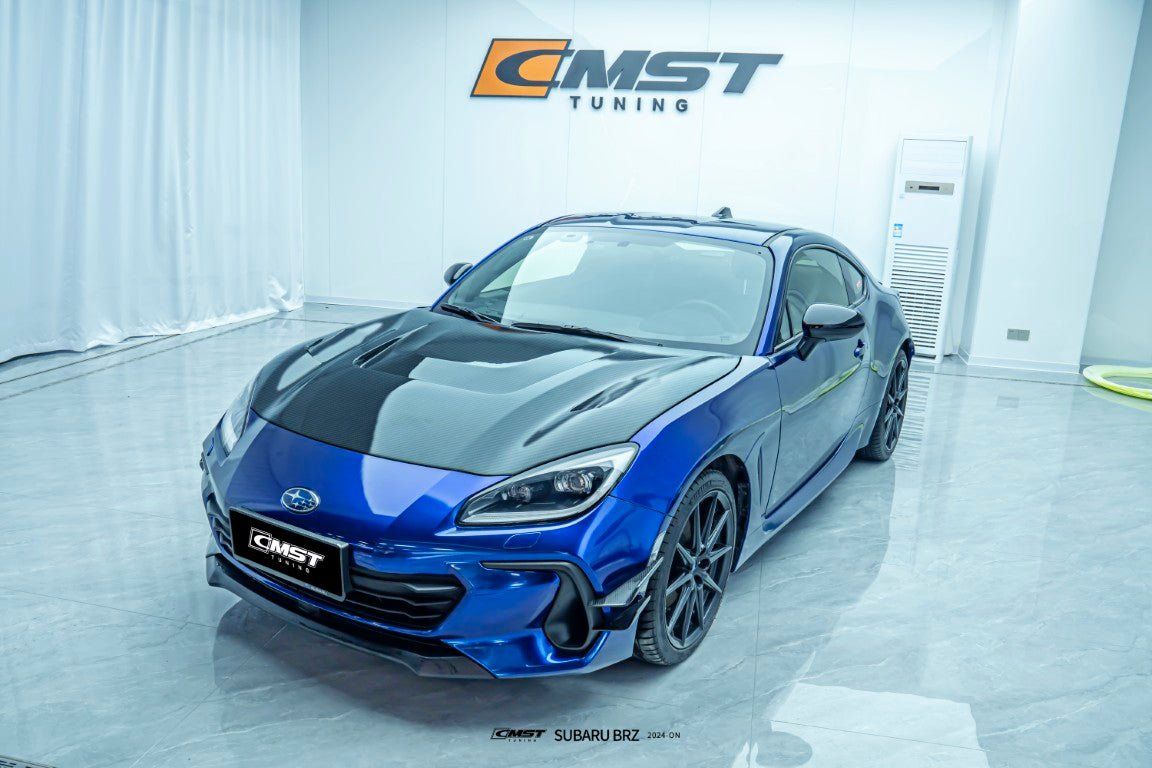 CMST - TOYOTA GR86 ZN8 / SUBARU BRZ ZD8 2022+ CARBON FIBRE V1 HOOD BONNET - Aero Carbon UK