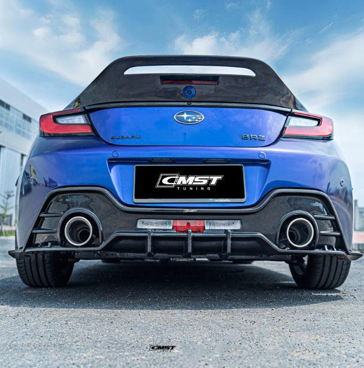 CMST - TOYOTA GR86 ZN8 / SUBARU BRZ ZD8 2022+ CARBON FIBRE V1 REAR DIFFUSER - Aero Carbon UK