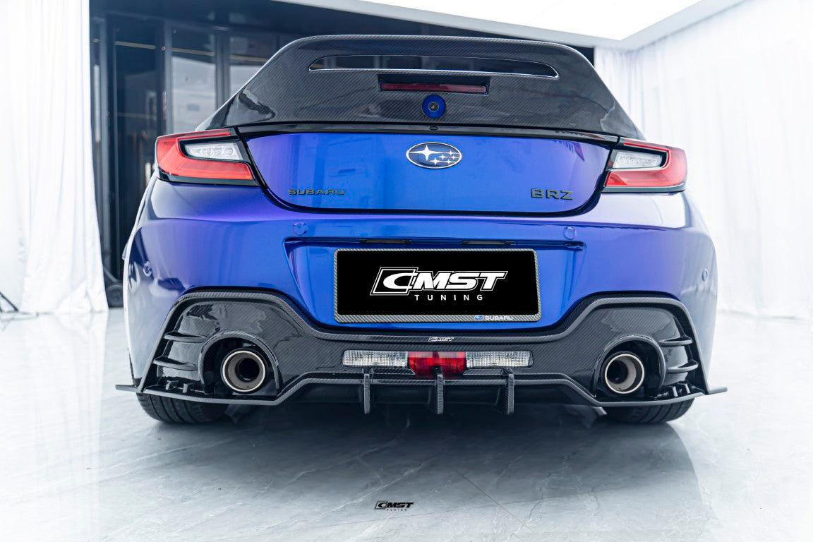 CMST - TOYOTA GR86 ZN8 / SUBARU BRZ ZD8 2022+ CARBON FIBRE V1 REAR DIFFUSER - Aero Carbon UK