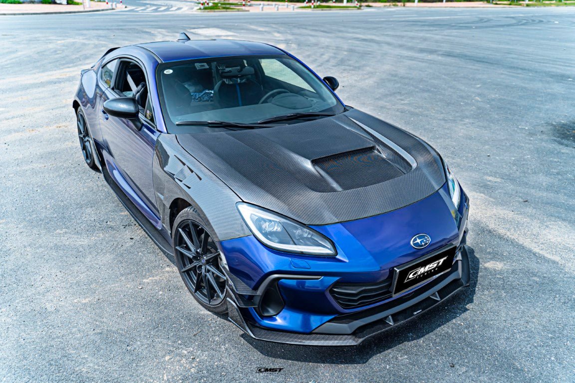 CMST - TOYOTA GR86 ZN8 / SUBARU BRZ ZD8 2022+ CARBON FIBRE V1 SIDE SKIRTS - Aero Carbon UK
