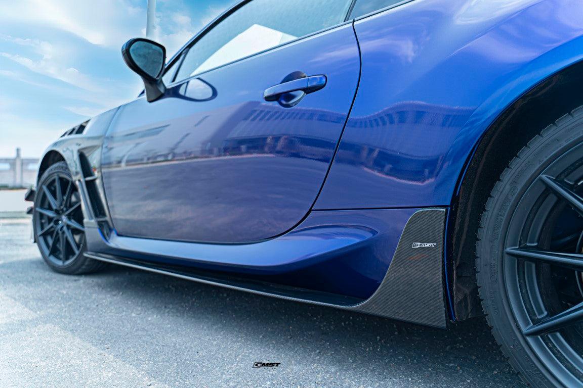 CMST - TOYOTA GR86 ZN8 / SUBARU BRZ ZD8 2022+ CARBON FIBRE V1 SIDE SKIRTS - Aero Carbon UK