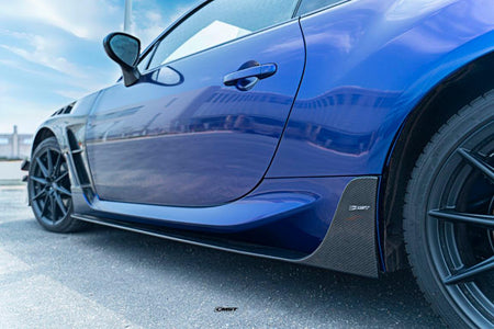 CMST - TOYOTA GR86 ZN8 / SUBARU BRZ ZD8 2022+ CARBON FIBRE V1 SIDE SKIRTS - Aero Carbon UK