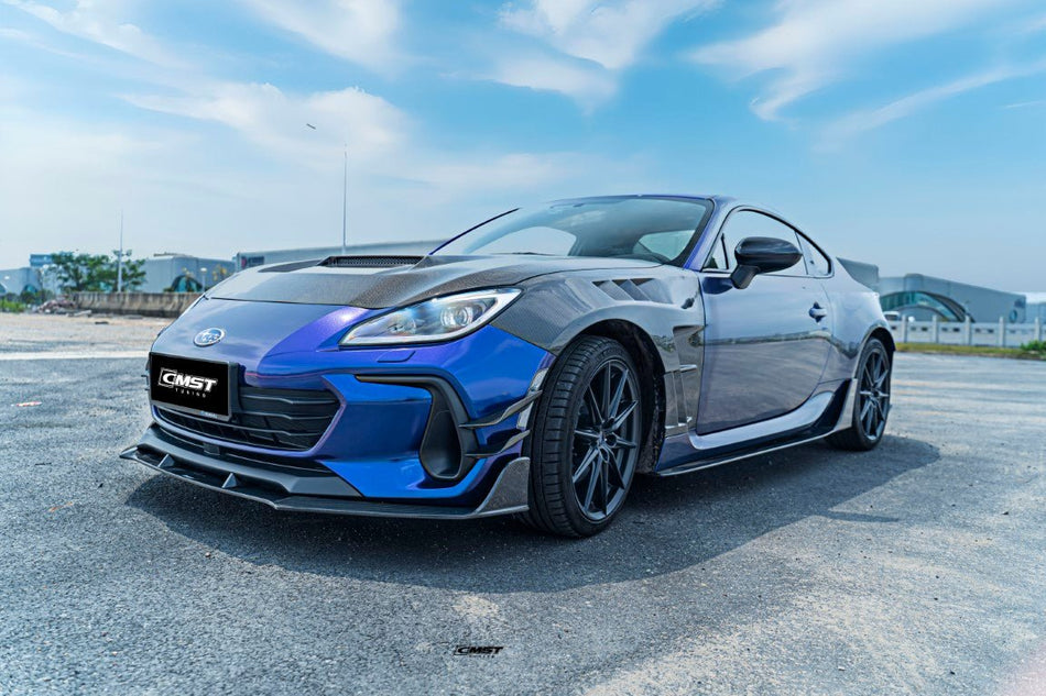CMST - TOYOTA GR86 ZN8 / SUBARU BRZ ZD8 2022+ CARBON FIBRE V1 SIDE SKIRTS - Aero Carbon UK