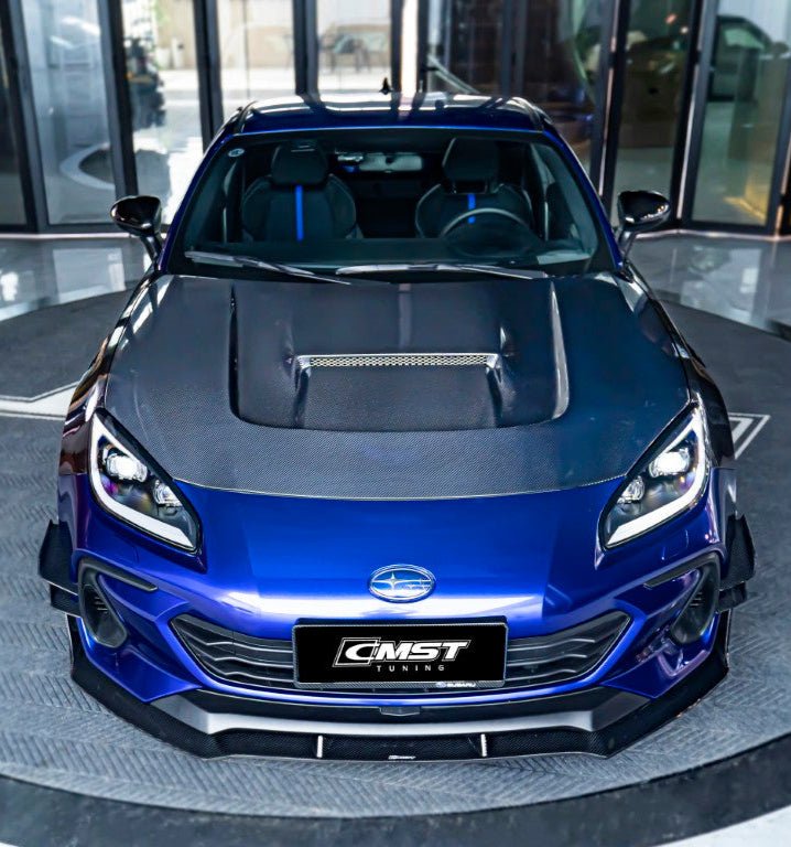 CMST - TOYOTA GR86 ZN8 / SUBARU BRZ ZD8 2022+ CARBON FIBRE V3 HOOD BONNET - Aero Carbon UK