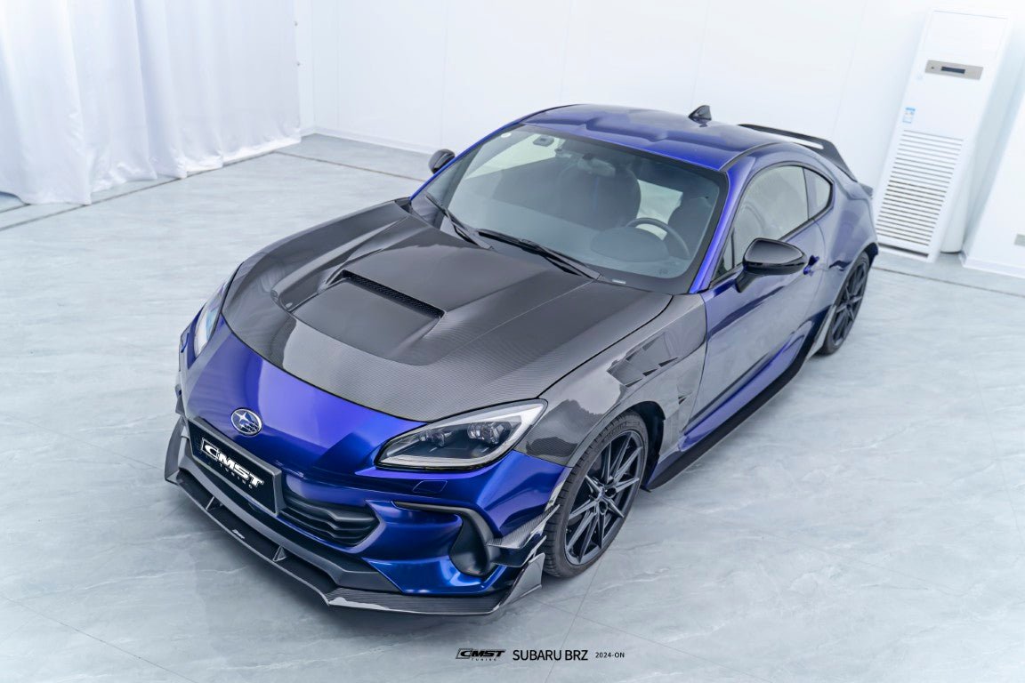 CMST - TOYOTA GR86 ZN8 / SUBARU BRZ ZD8 2022+ CARBON FIBRE V3 HOOD BONNET - Aero Carbon UK