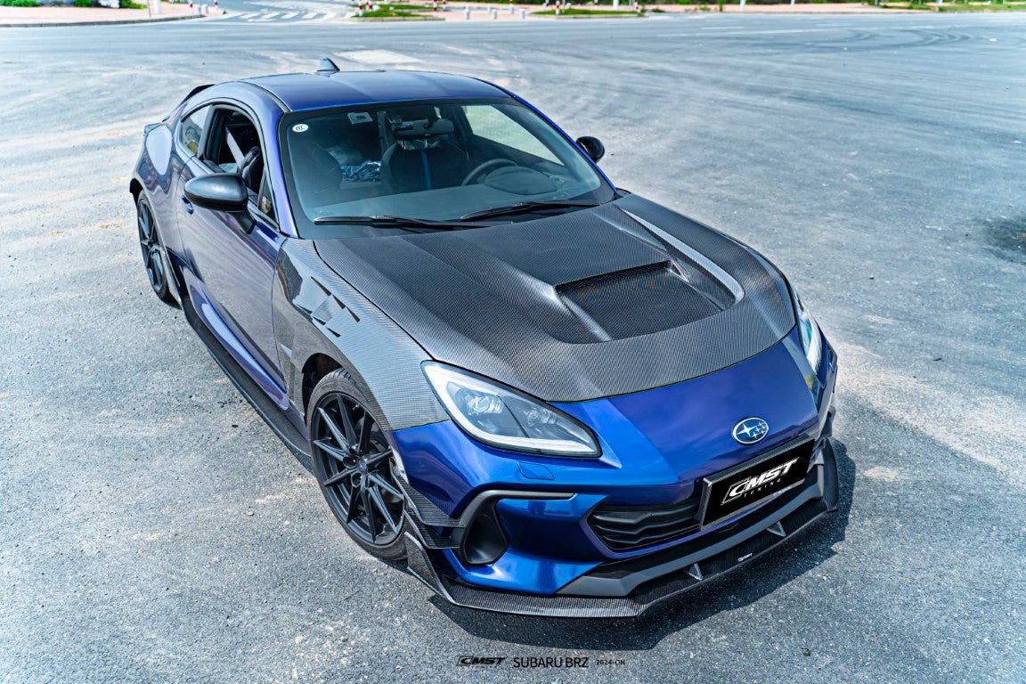 CMST - TOYOTA GR86 ZN8 / SUBARU BRZ ZD8 2022+ CARBON FIBRE V3 HOOD BONNET - Aero Carbon UK