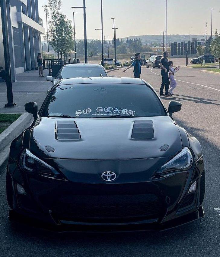 CMST - TOYOTA GT86 ZN6 2013-2020 CARBON FIBRE V2 VENTED HOOD BONNET - Aero Carbon UK