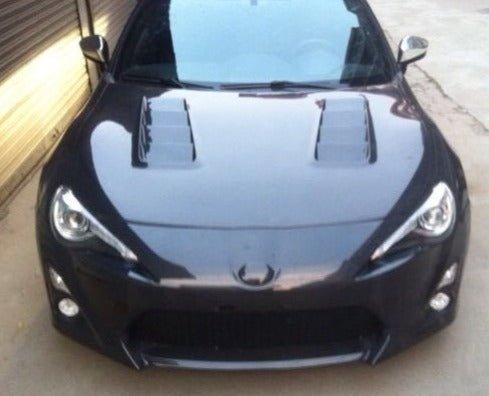 CMST - TOYOTA GT86 ZN6 2013-2020 CARBON FIBRE V2 VENTED HOOD BONNET - Aero Carbon UK