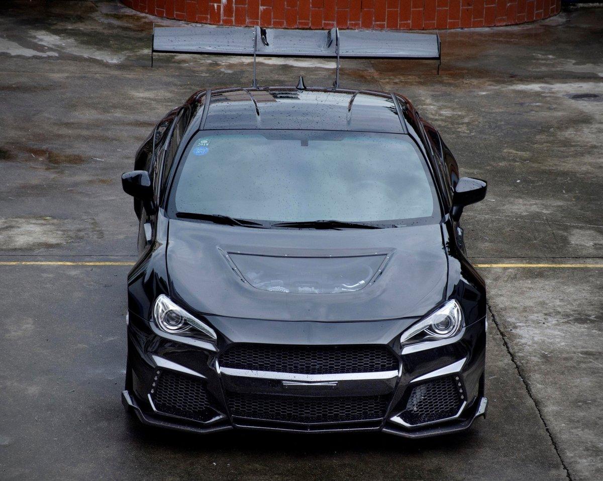CMST - TOYOTA GT86 ZN6 2013-2020 CARBON FIBRE V4 TRANSPARENT HOOD BONNET - Aero Carbon UK