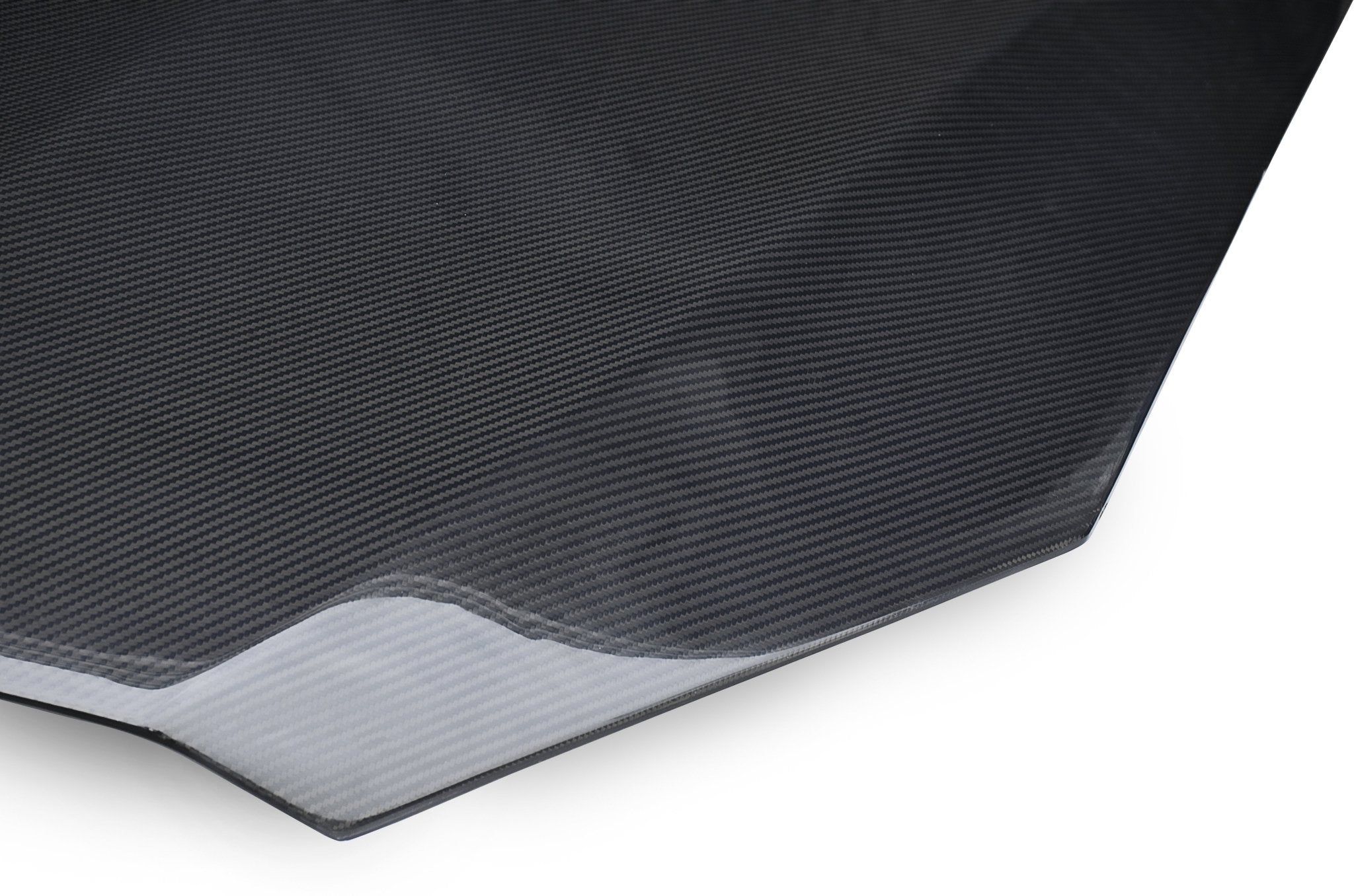 CMST Tuning Carbon Tempered Glass Transparent Hood For Mercedes Benz 2015-2020 AMG C63 Sedan Coupe 2 Door 4 Door - Aero Carbon UK