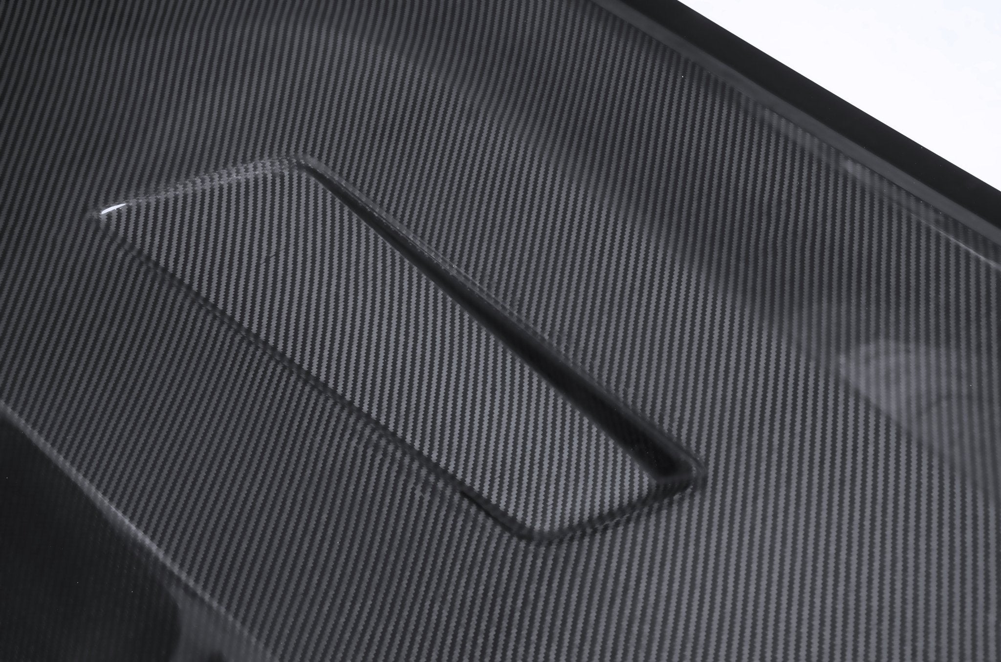 CMST Tuning Carbon Tempered Glass Transparent Hood For Mercedes Benz 2015-2020 AMG C63 Sedan Coupe 2 Door 4 Door - Aero Carbon UK