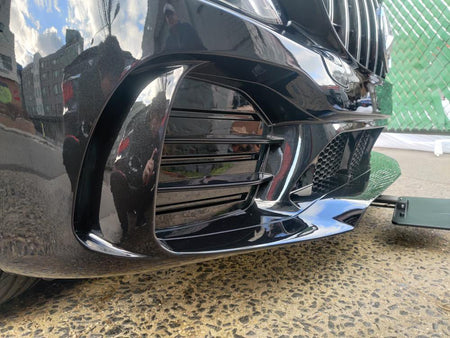 CMST Tuning Front Bumper for Mercedes-Benz C43 C300 2015-2021 Coupe Sedan PP Polyurethane - Aero Carbon UK