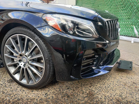 CMST Tuning Front Bumper for Mercedes-Benz C43 C300 2015-2021 Coupe Sedan PP Polyurethane - Aero Carbon UK