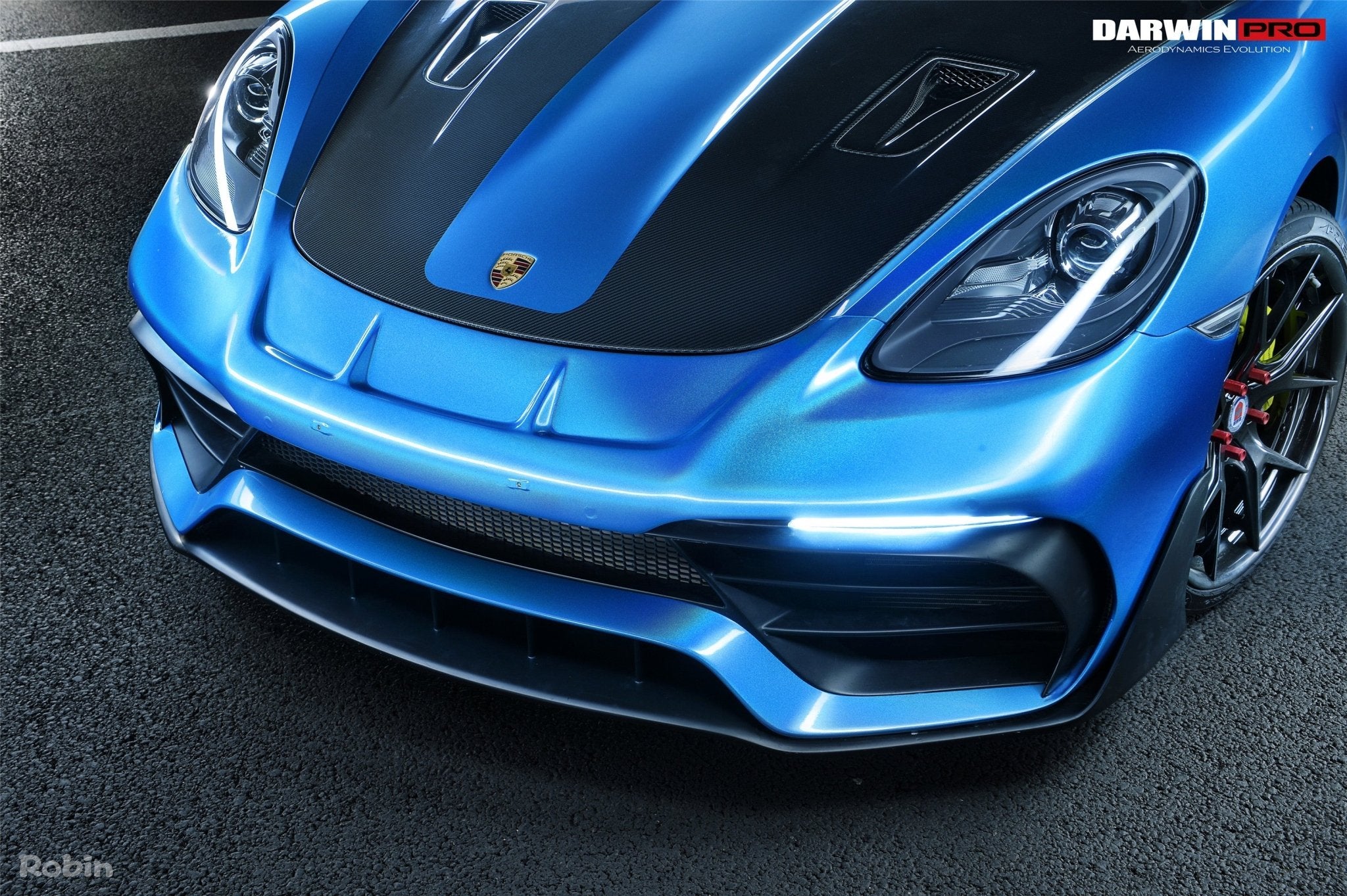 DarwinPRO 2016-2020 Porsche 718 Cayman & Boxster Stuttmate Part Carbon Fiber Full Body Kit - Aero Carbon UK