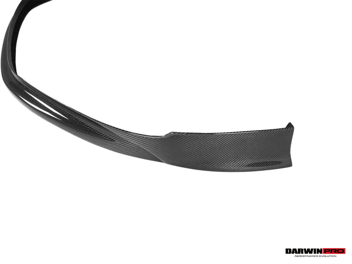 DarwinPRO 2016-2024 Porsche 718 Cayman & Boxster BKSS Style Carbon Fiber Front Lip - Aero Carbon UK