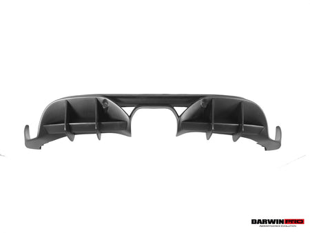 DarwinPRO 2016-2024 Porsche 718 Cayman & Boxster Stuttmate Carbon Fiber Rear Diffuser - Aero Carbon UK