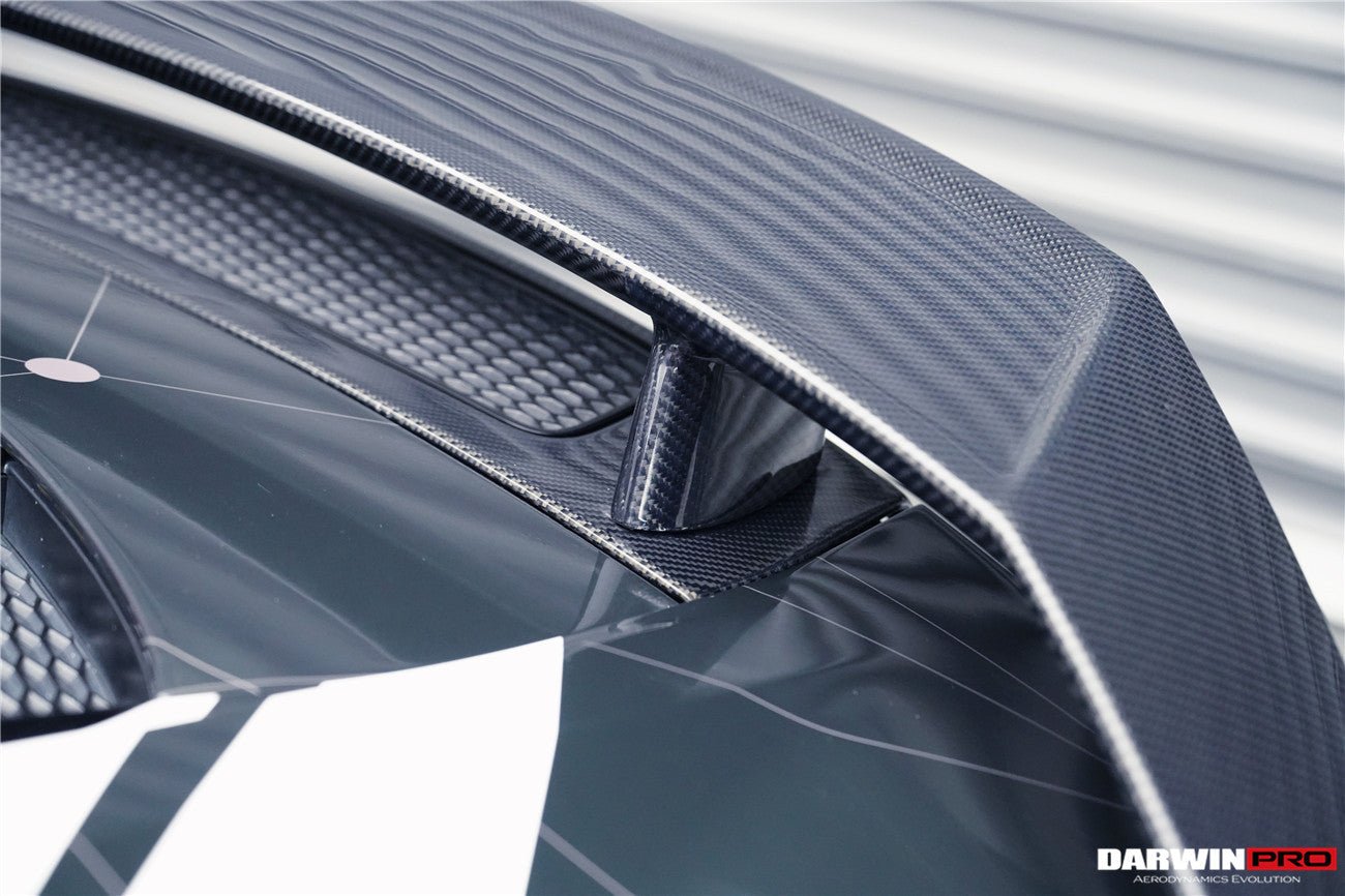 DARWINPRO - AUDI R8 COUPE 2016 - 23 CARBON FIBRE GT STYLE WING SPOILER - Aero Carbon UK