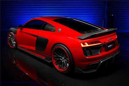 DARWINPRO - AUDI R8 COUPE 2016 - 23 CARBON FIBRE GT STYLE WING SPOILER - Aero Carbon UK