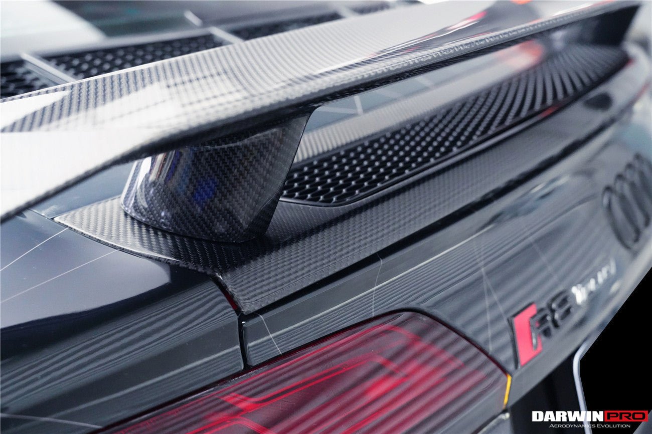 DARWINPRO - AUDI R8 COUPE 2016 - 23 CARBON FIBRE GT STYLE WING SPOILER - Aero Carbon UK