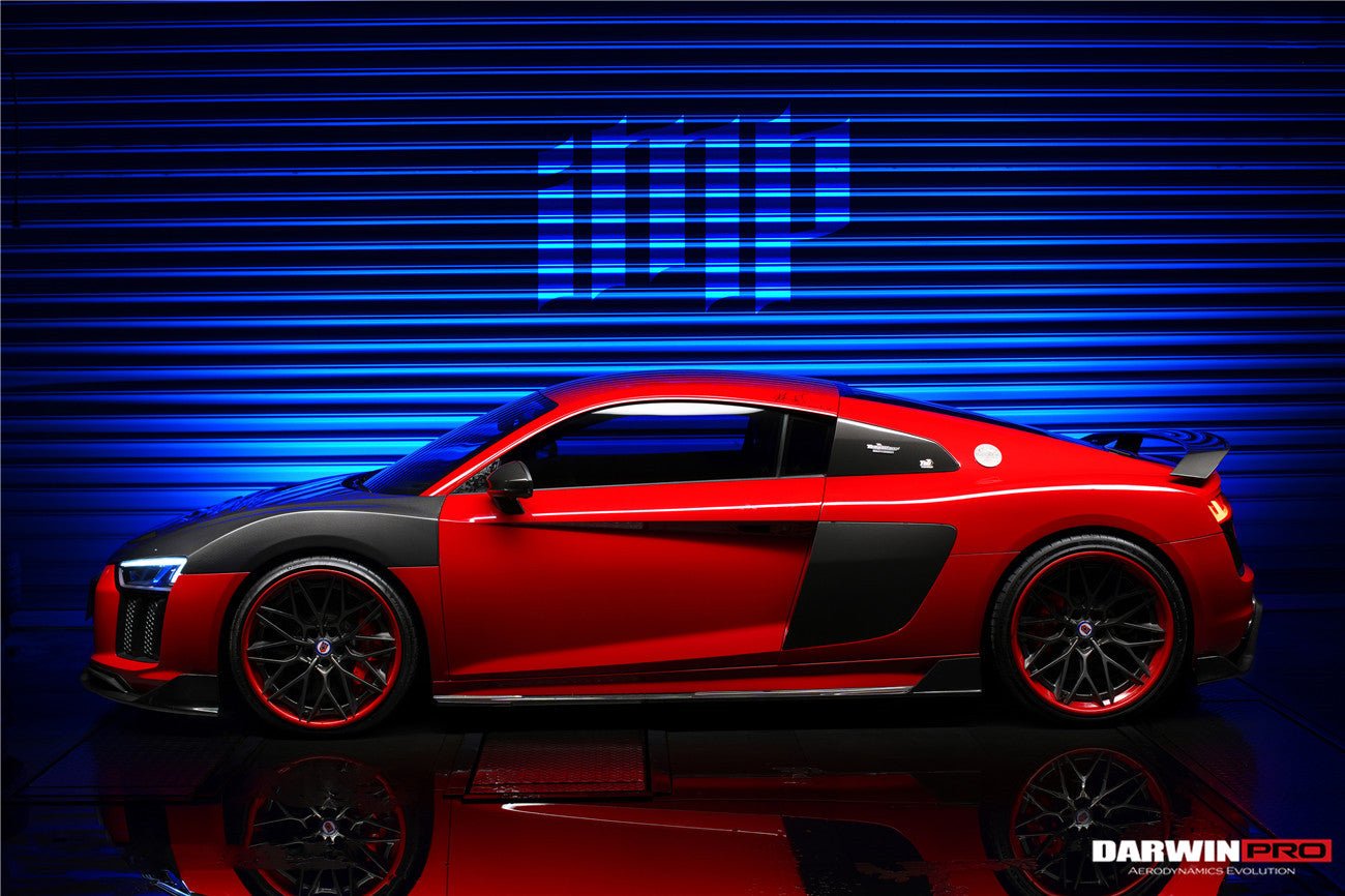 DARWINPRO - AUDI R8 COUPE 2016-23 CARBON FIBRE GT STYLE WING SPOILER ...