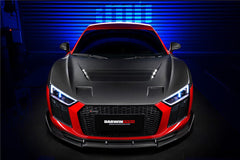 DARWINPRO - AUDI R8 COUPE / SPYDER 2016 - 18 IMP PERFORMANCE CARBON FIBRE FRONT LIP - Aero Carbon UK