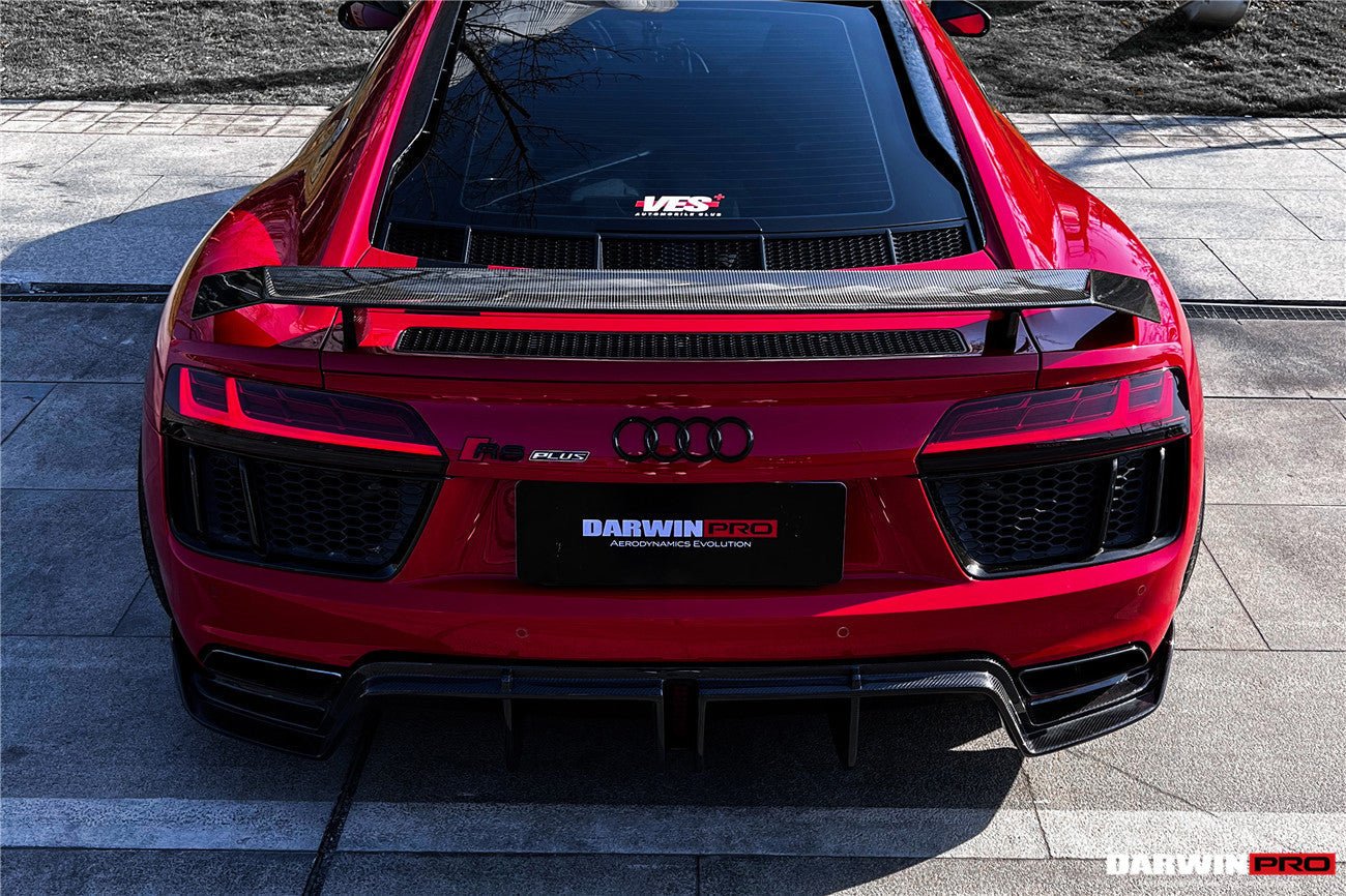 DARWINPRO - AUDI R8 COUPE / SPYDER 2016 - 18 IMP PERFORMANCE CARBON FIBRE REAR DIFFUSER - Aero Carbon UK