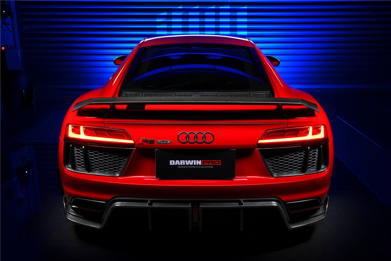 DARWINPRO - AUDI R8 COUPE / SPYDER 2016 - 18 IMP PERFORMANCE CARBON FIBRE REAR DIFFUSER - Aero Carbon UK