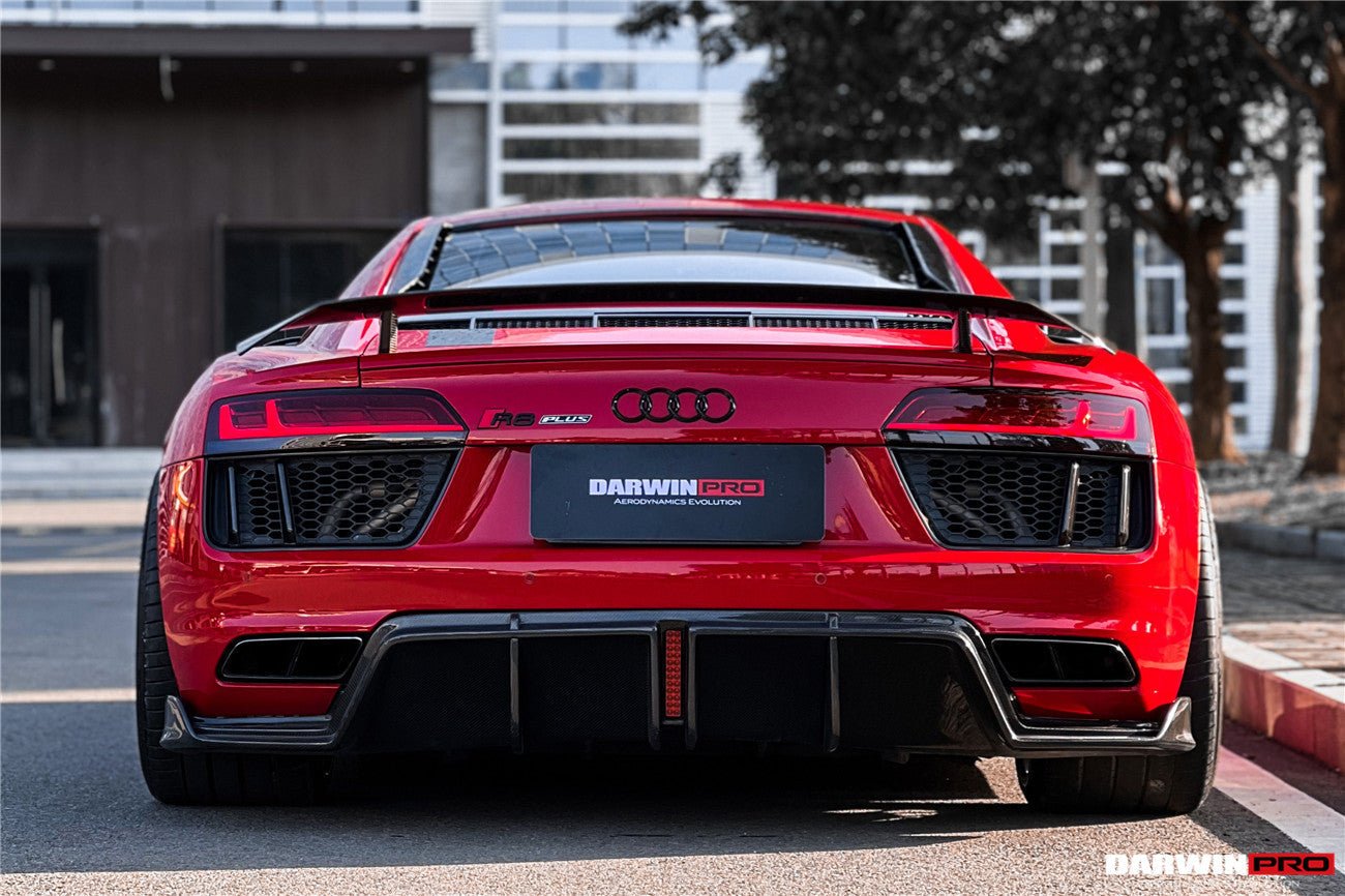 DARWINPRO - AUDI R8 COUPE / SPYDER 2016 - 18 IMP PERFORMANCE CARBON FIBRE REAR DIFFUSER - Aero Carbon UK