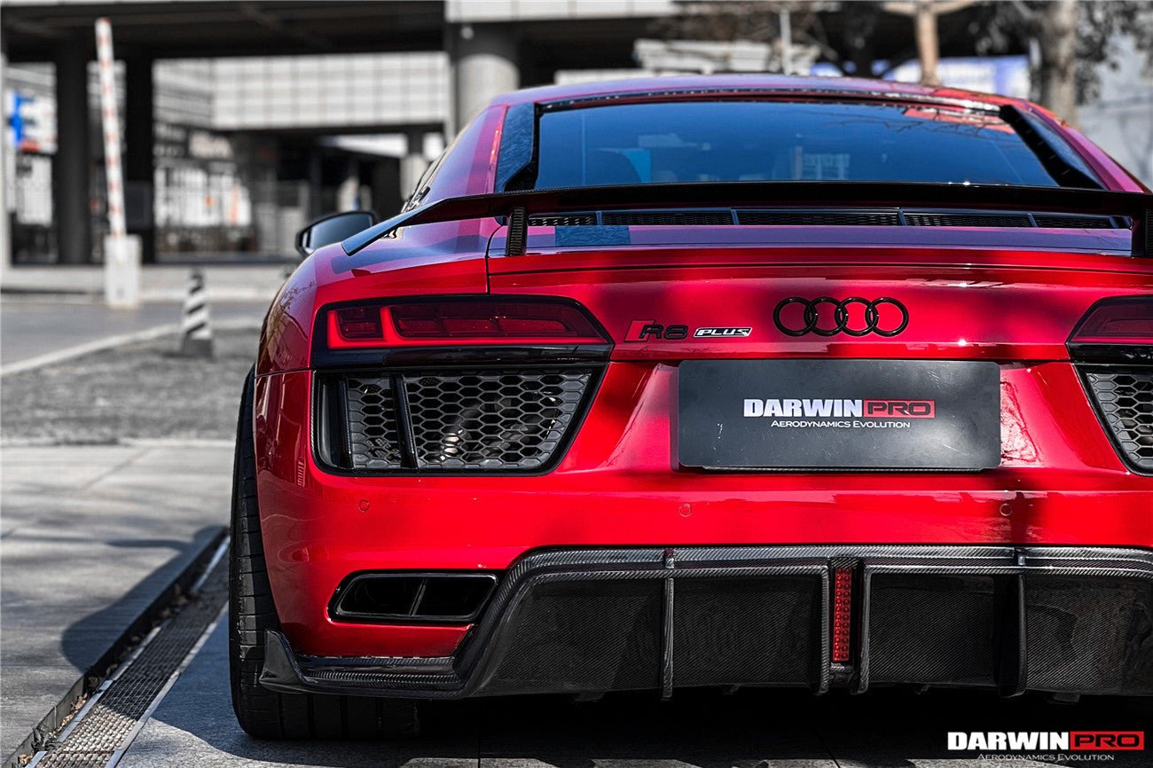 DARWINPRO - AUDI R8 COUPE / SPYDER 2016 - 18 IMP PERFORMANCE CARBON FIBRE REAR DIFFUSER - Aero Carbon UK