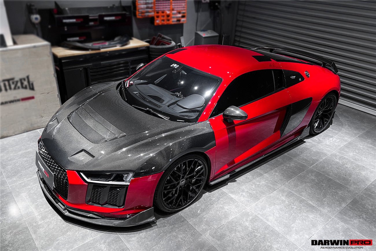 DARWINPRO - AUDI R8 COUPE / SPYDER 2016-18 IMP PERFORMANCE CARBON FIBR ...