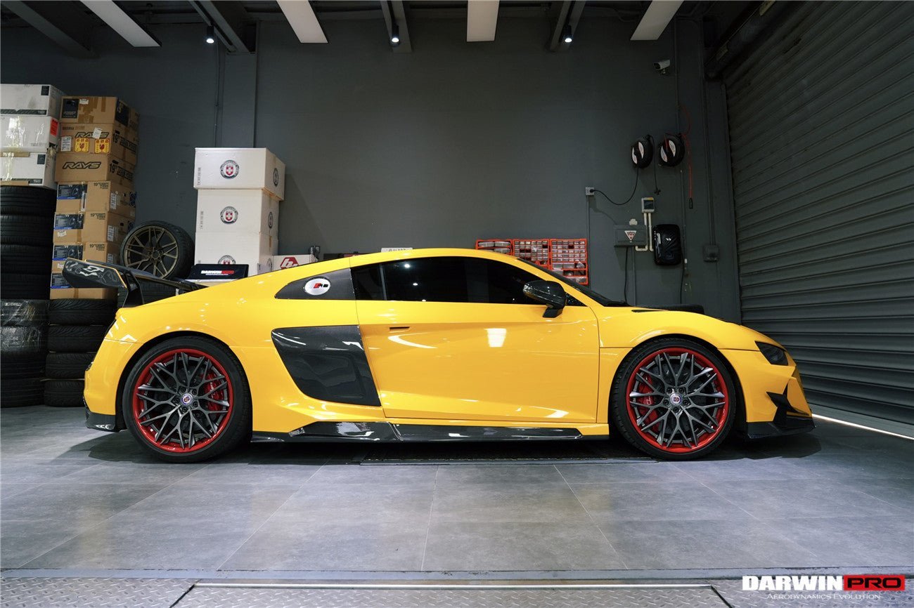 DARWINPRO - AUDI R8 COUPE / SPYDER 2016-18 IMPII CARBON FIBRE SIDE SKI ...