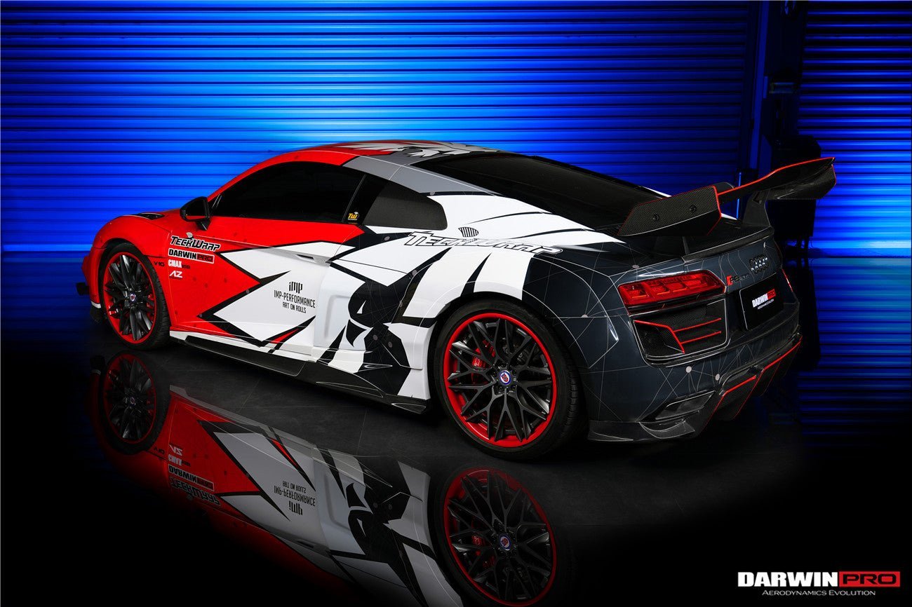 DARWINPRO - AUDI R8 COUPE / SPYDER 2016-18 IMPII CARBON FIBRE SIDE SKI ...