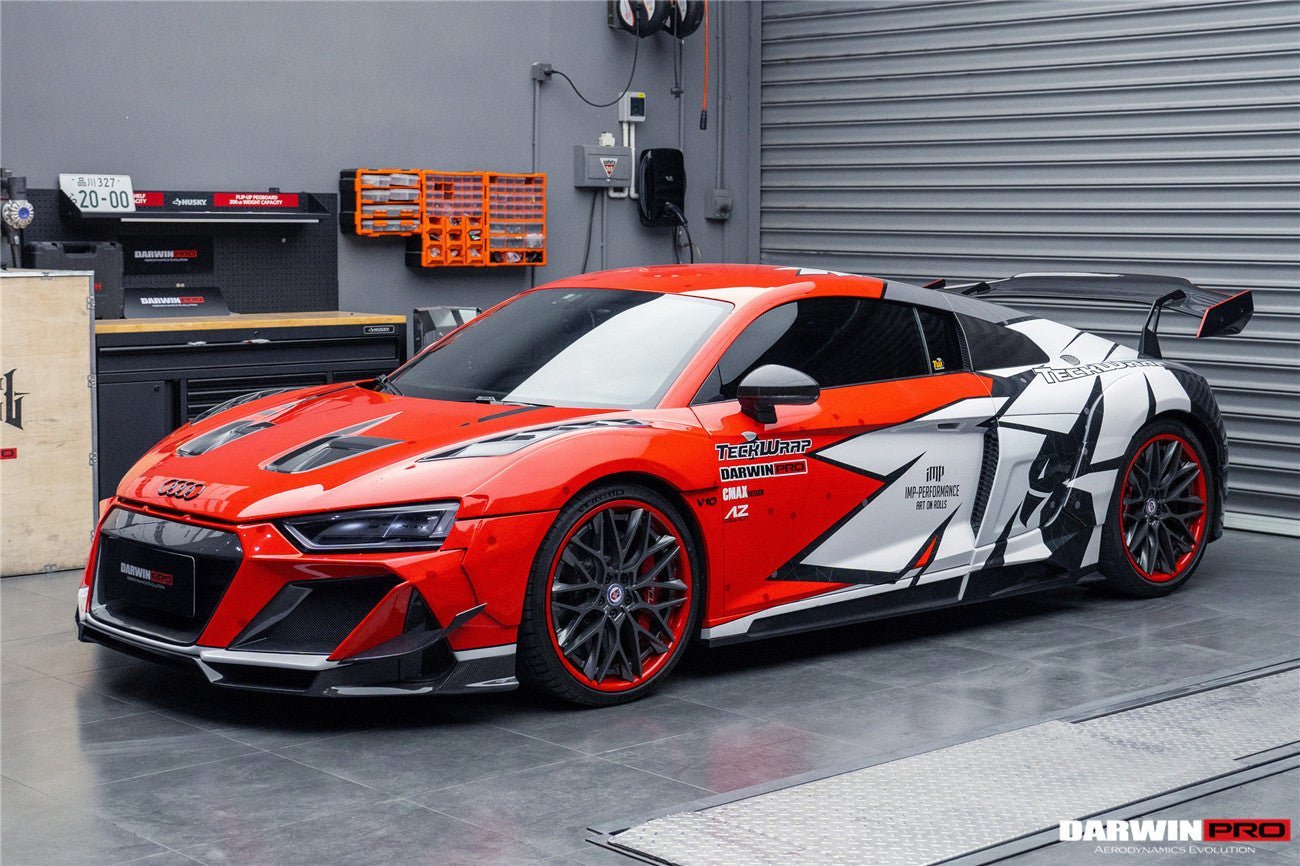 DARWINPRO - AUDI R8 COUPE / SPYDER 2016-18 IMPII CARBON FIBRE SIDE SKI ...