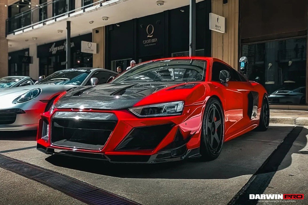 DARWINPRO - AUDI R8 COUPE / SPYDER 2016-18 IMPII PART CARBON FIBRE FRO ...