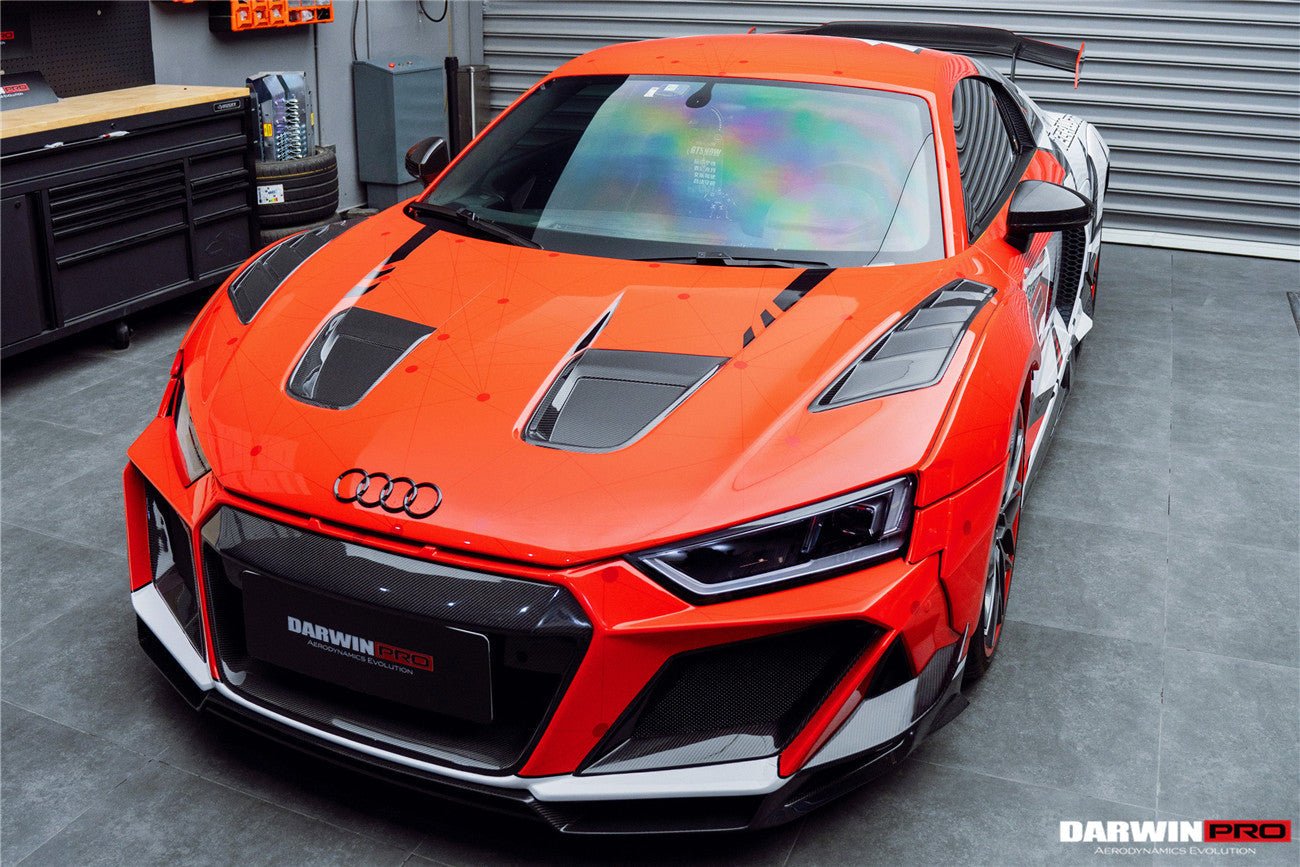 DARWINPRO - AUDI R8 COUPE / SPYDER 2016-18 IMPII PART CARBON FIBRE FRO ...