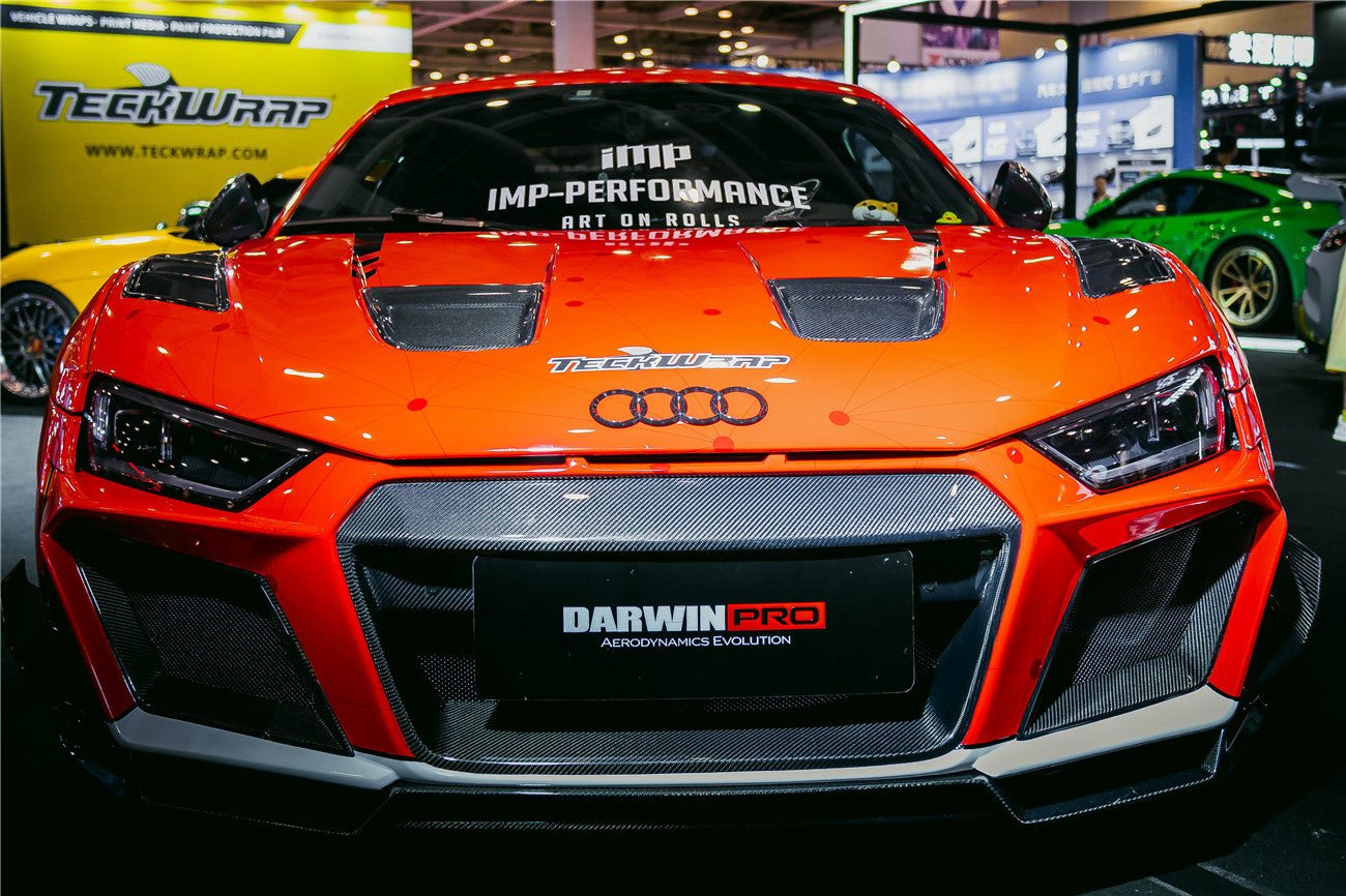 DARWINPRO - AUDI R8 COUPE / SPYDER 2016-18 IMPII PART CARBON FIBRE FRO ...