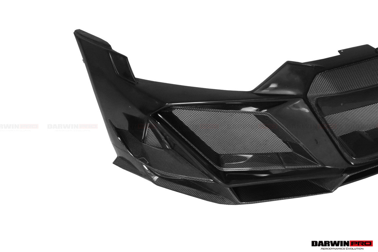 DARWINPRO - AUDI R8 COUPE / SPYDER 2016 - 18 IMPII PART CARBON FIBRE FRONT BUMPER - Aero Carbon UK