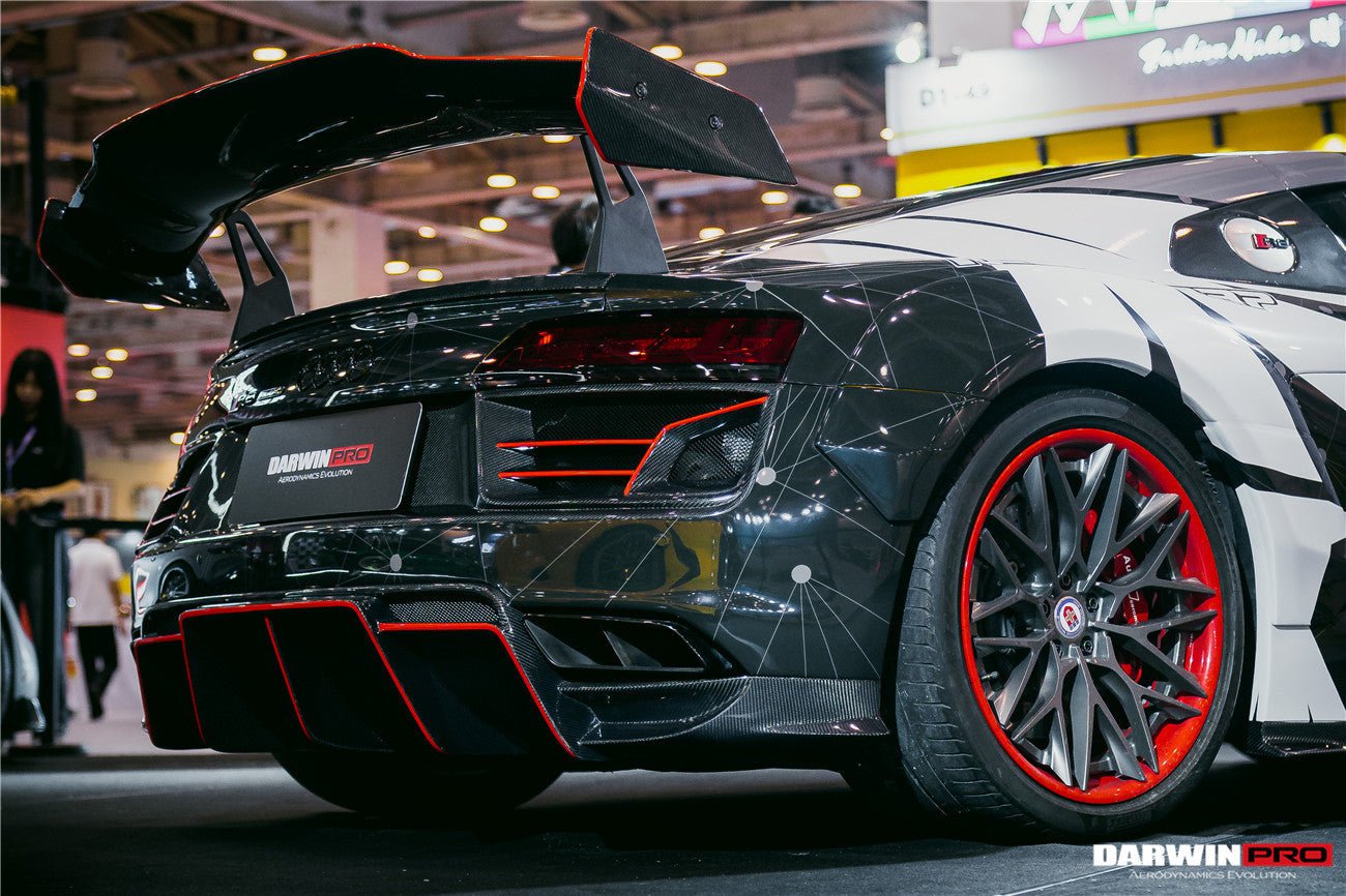 DARWINPRO - AUDI R8 COUPE / SPYDER 2016-18 IMPII PART CARBON FIBRE REA ...