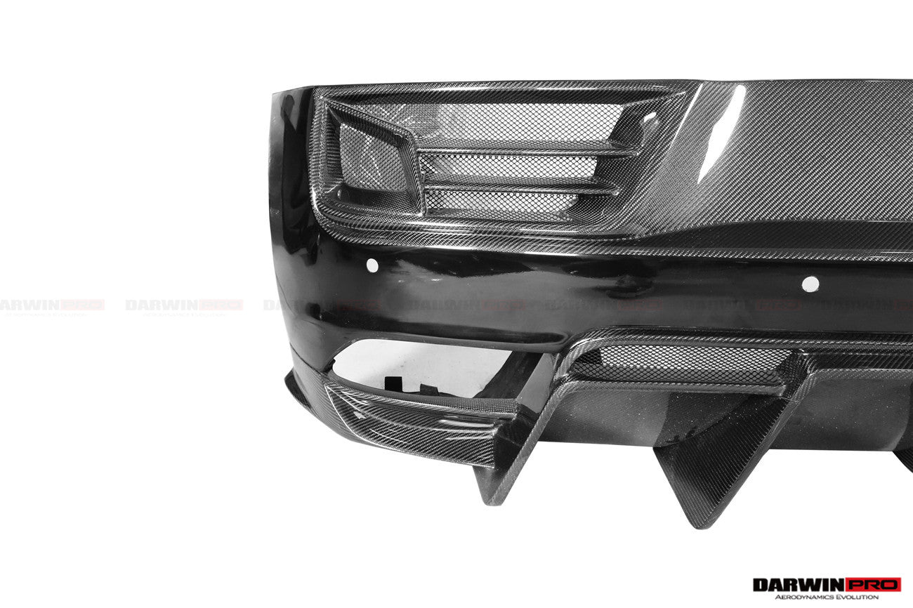 DARWINPRO - AUDI R8 COUPE / SPYDER 2016 - 18 IMPII PART CARBON FIBRE REAR BUMPER - Aero Carbon UK