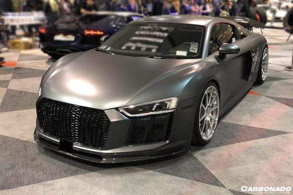 DARWINPRO - AUDI R8 COUPE / SPYDER 2016-19 VRS STYLE CARBON FIBRE FRONT LIP