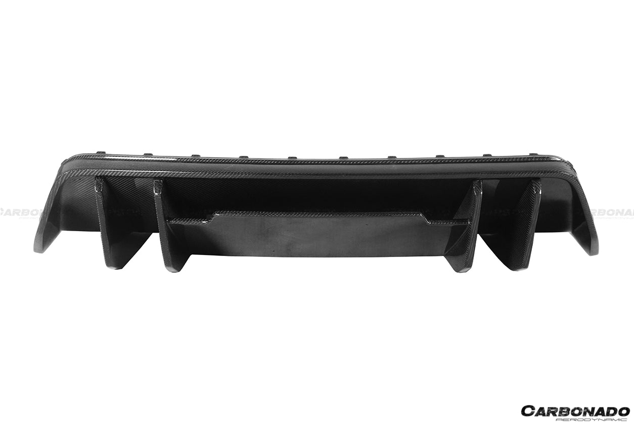 DARWINPRO - AUDI R8 COUPE / SPYDER 2016 - 19 VRS STYLE CARBON FIBRE REAR DIFFUSER - Aero Carbon UK